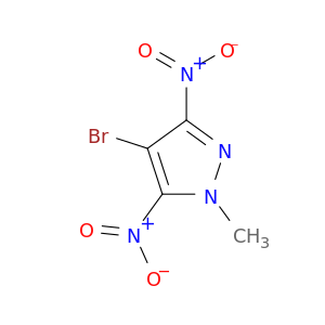 1H-Pyrazole, 4-bromo-1-methyl-3,5-dinitro-