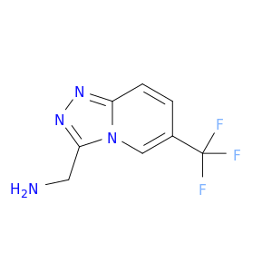 1-[6-(trifluoromethyl)-[1,2,4]triazolo[4,3-a]pyridin-3-yl]methanamine