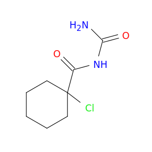 Cyclohexanecarboxamide, N-(aminocarbonyl)-1-chloro-