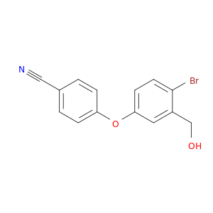 4-(4-溴-3-(羟基甲基)苯氧基)苯甲腈