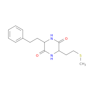 2,5-Piperazinedione, 3-[2-(methylthio)ethyl]-6-(2-phenylethyl)-
