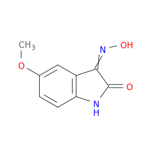 1H-Indole-2,3-dione, 5-methoxy-, 3-oxime