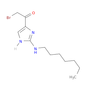 Ethanone, 2-bromo-1-[2-(heptylamino)-1H-imidazol-4-yl]-