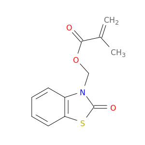 2-Propenoic acid, 2-methyl-, (2-oxo-3(2H)-benzothiazolyl)methyl ester