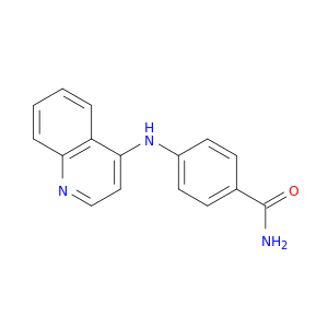4-(Quinolin-4-ylamino)-benzamide