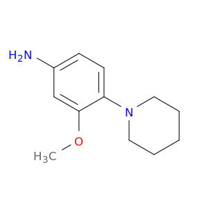 Benzenamine, 3-methoxy-4-(1-piperidinyl)-