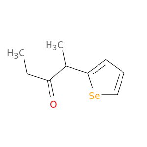 3-Pentanone, 2-selenophene-2-yl-