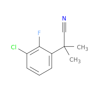 2-(3-Chloro-2-fluorophenyl)-2-methylpropanenitrile