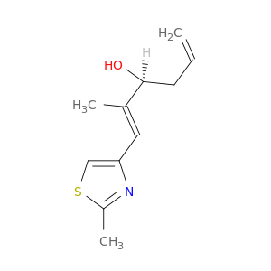 1,5-Hexadien-3-ol, 2-methyl-1-(2-methyl-4-thiazolyl)-, (1E,3S)-