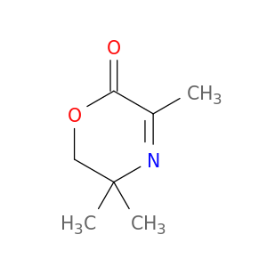 2H-1,4-Oxazin-2-one, 5,6-dihydro-3,5,5-trimethyl-
