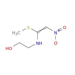 Ethanol, 2-[[1-(methylthio)-2-nitroethenyl]amino]-