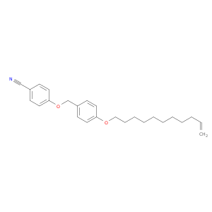 Benzonitrile, 4-[[4-(10-undecenyloxy)phenyl]methoxy]-