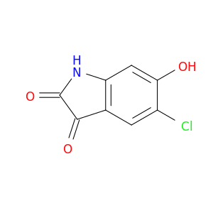 5-Chloro-6-hydroxy-2,3-dihydro-1H-indole-2,3-dione