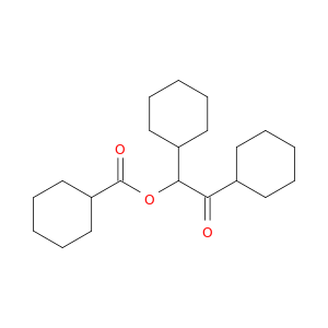 Cyclohexanecarboxylic acid, 1,2-dicyclohexyl-2-oxoethyl ester