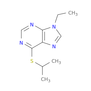 9H-Purine,9-ethyl-6-[(1-methylethyl)thio]-
