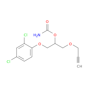 2-Propanol,1-(2,4-dichlorophenoxy)-3-(2-propynyloxy)-, carbamate (8CI)
