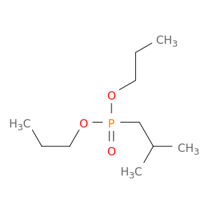 Phosphonic acid, (2-methylpropyl)-, dipropyl ester