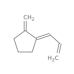 Cyclopentane, 1-methylene-2-(2-propenylidene)-, (E)-
