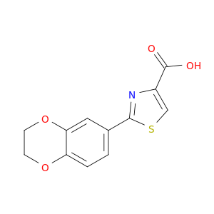 2-(2,3-Dihydro-1,4-benzodioxin-6-yl)-1,3-thiazole-4-carboxylic Acid