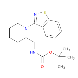 (1-苯并[D]异噻唑-3-基-哌啶-2-基甲基)-氨基甲酸叔丁酯