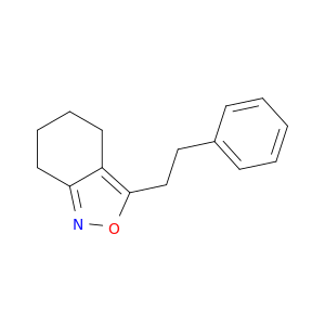2,1-Benzisoxazole, 4,5,6,7-tetrahydro-3-(2-phenylethyl)-