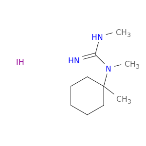 N,N'-DIMETHYL-N'-(1-METHYLCYCLOHEXYL)GUANIDINE MONOHYDRIODIDE