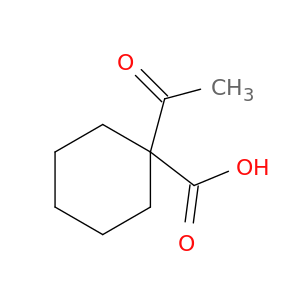 Cyclohexanecarboxylicacid, 1-acetyl-