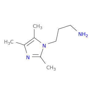 1H-Imidazole-1-propanamine, 2,4,5-trimethyl-