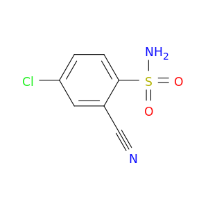 4-Chloro-2-cyanobenzenesulfonamide