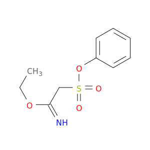 Ethanimidic acid, 2-(phenoxysulfonyl)-, ethyl ester