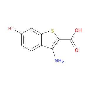 3-Amino-6-bromo-1-benzothiophene-2-carboxylic acid