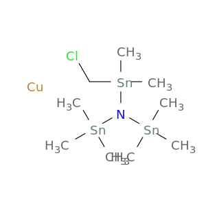 Copper, chloro[1,1,1-trimethyl-N,N-bis(trimethylstannyl)stannanamine]-