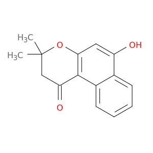 1H-Naphtho[2,1-b]pyran-1-one, 2,3-dihydro-6-hydroxy-3,3-dimethyl-