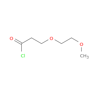 Propanoyl chloride, 3-(2-methoxyethoxy)-