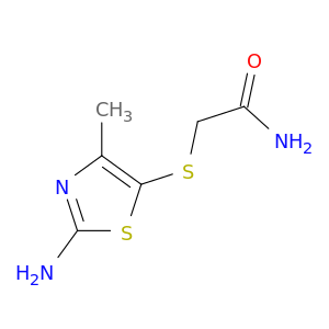 2-[(2-Amino-4-methyl-1,3-thiazol-5-yl)sulfanyl]acetamide