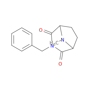 3-Benzyl-8-methyl-3,8-diazabicyclo[3.2.1]octane-2,4-dione