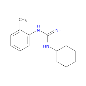 Guanidine, N-cyclohexyl-N'-(2-methylphenyl)-