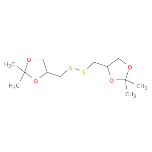 1,3-Dioxolane, 4,4'-[dithiobis(methylene)]bis[2,2-dimethyl-