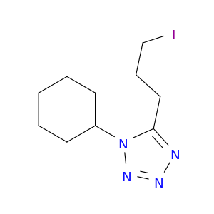 1-环己基-5-(3-碘丙酯)-1H-四唑