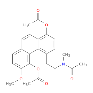Acetamide, N-[2-[1,5-bis(acetyloxy)-6-methoxy-4-phenanthrenyl]ethyl]-N-methyl-