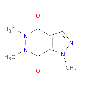 1H-Pyrazolo[3,4-d]pyridazine-4,7-dione, 5,6-dihydro-1,5,6-trimethyl-