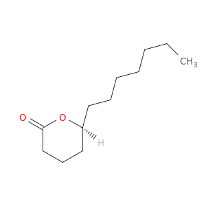 2H-Pyran-2-one, 6-heptyltetrahydro-, (S)-