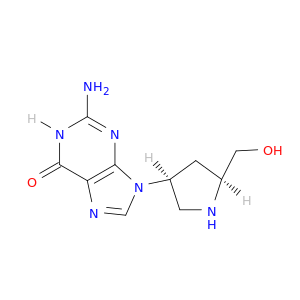 (3S,5S)-2-AMINO-1,9-DIHYDRO-9-[5-(HYDROXYMETHYL)-3-PYRROLIDINYL]-6H-PURIN-6-ONE