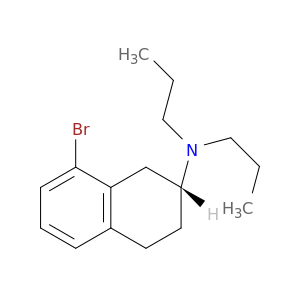 2-Naphthalenamine, 8-bromo-1,2,3,4-tetrahydro-N,N-dipropyl-, (R)-