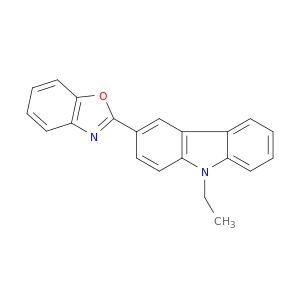 9H-Carbazole, 3-(2-benzoxazolyl)-9-ethyl-