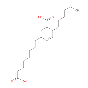 2-Cyclohexene-1-octanoic acid, 5-carboxy-4-hexyl-