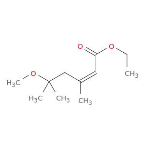 2-Hexenoic acid, 5-methoxy-3,5-dimethyl-, ethyl ester, (Z)-