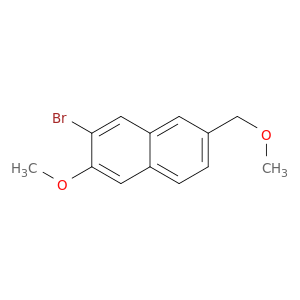 Naphthalene, 3-bromo-2-methoxy-6-(methoxymethyl)-