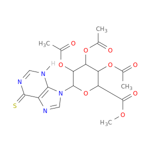 methyl 3,4,5-triacetyloxy-6-(6-sulfanylidene-3H-purin-9-yl)oxane-2-carboxylate