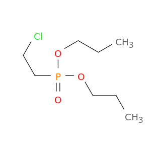 Phosphonic acid, (2-chloroethyl)-, dipropyl ester